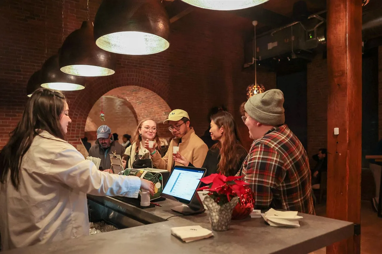 Crowd gathered at a SoWa Power Station event