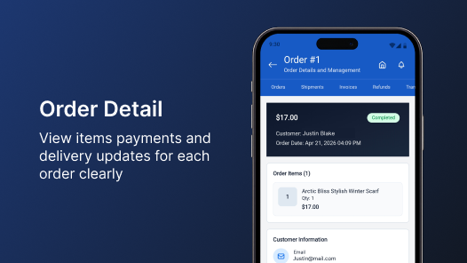 Bagisto Backoffice Mobile App screenshot 2