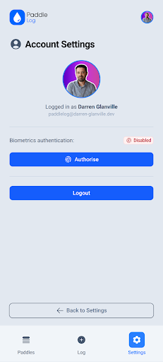 Paddle Log screenshot 4