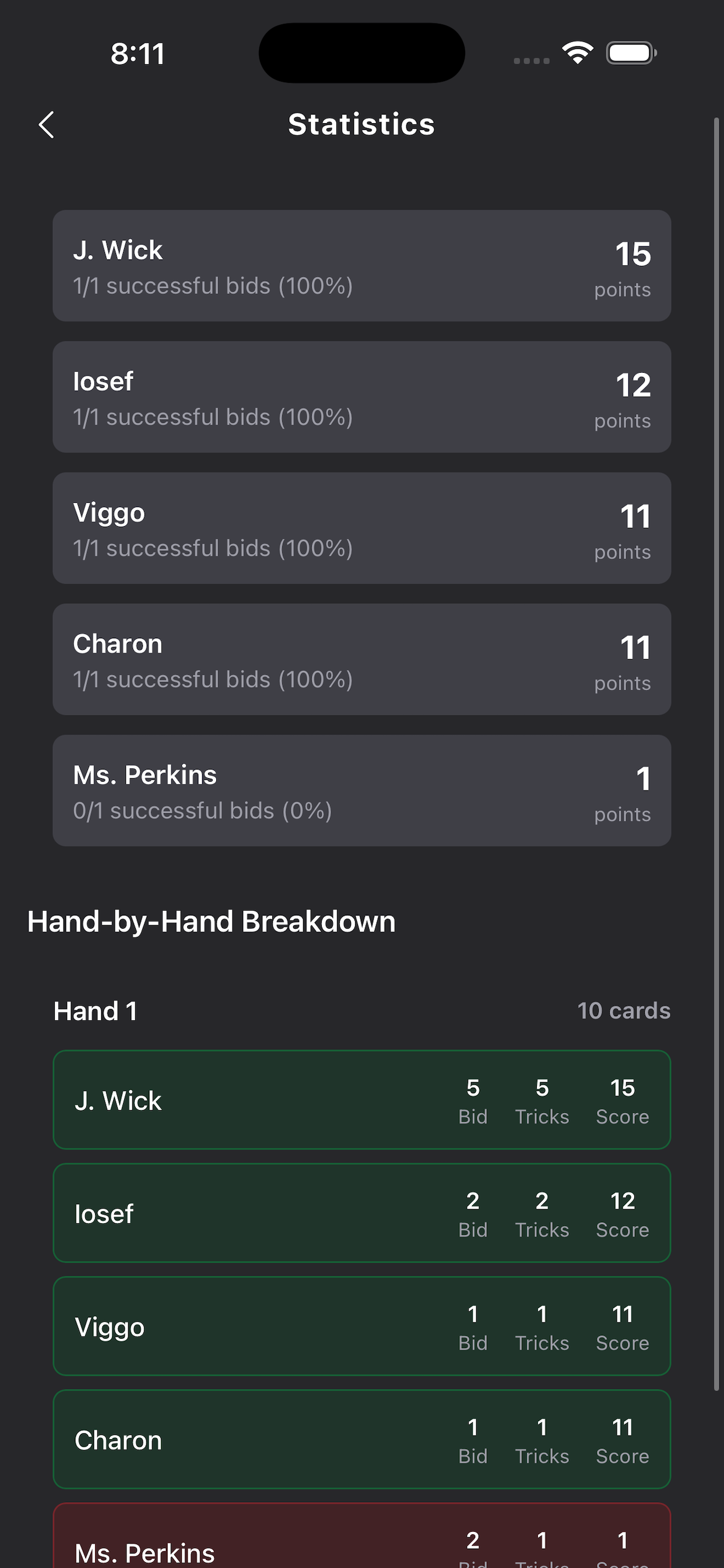 Clubs Trump Scoring screenshot 3