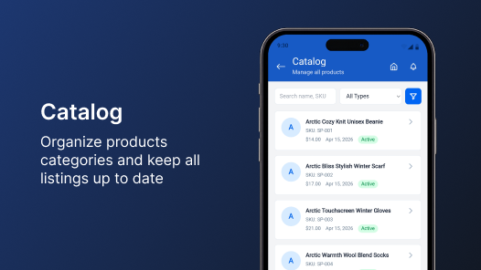 Bagisto Backoffice Mobile App screenshot 4