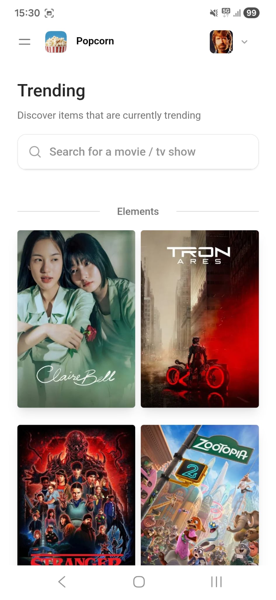 Popcorn Movies screenshot 2