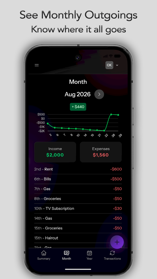 Expenxive screenshot 2