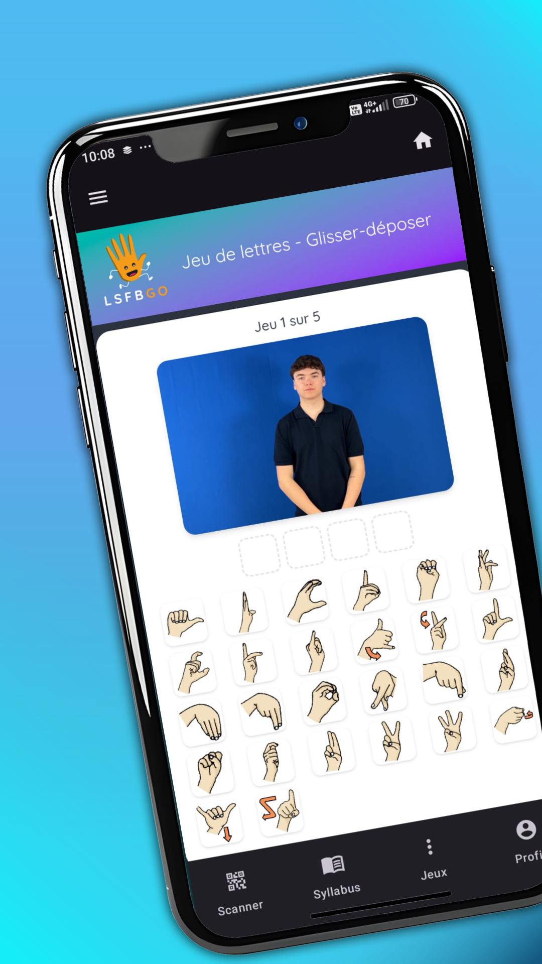 LSFBGO – Learn Belgian French Sign Language screenshot 5