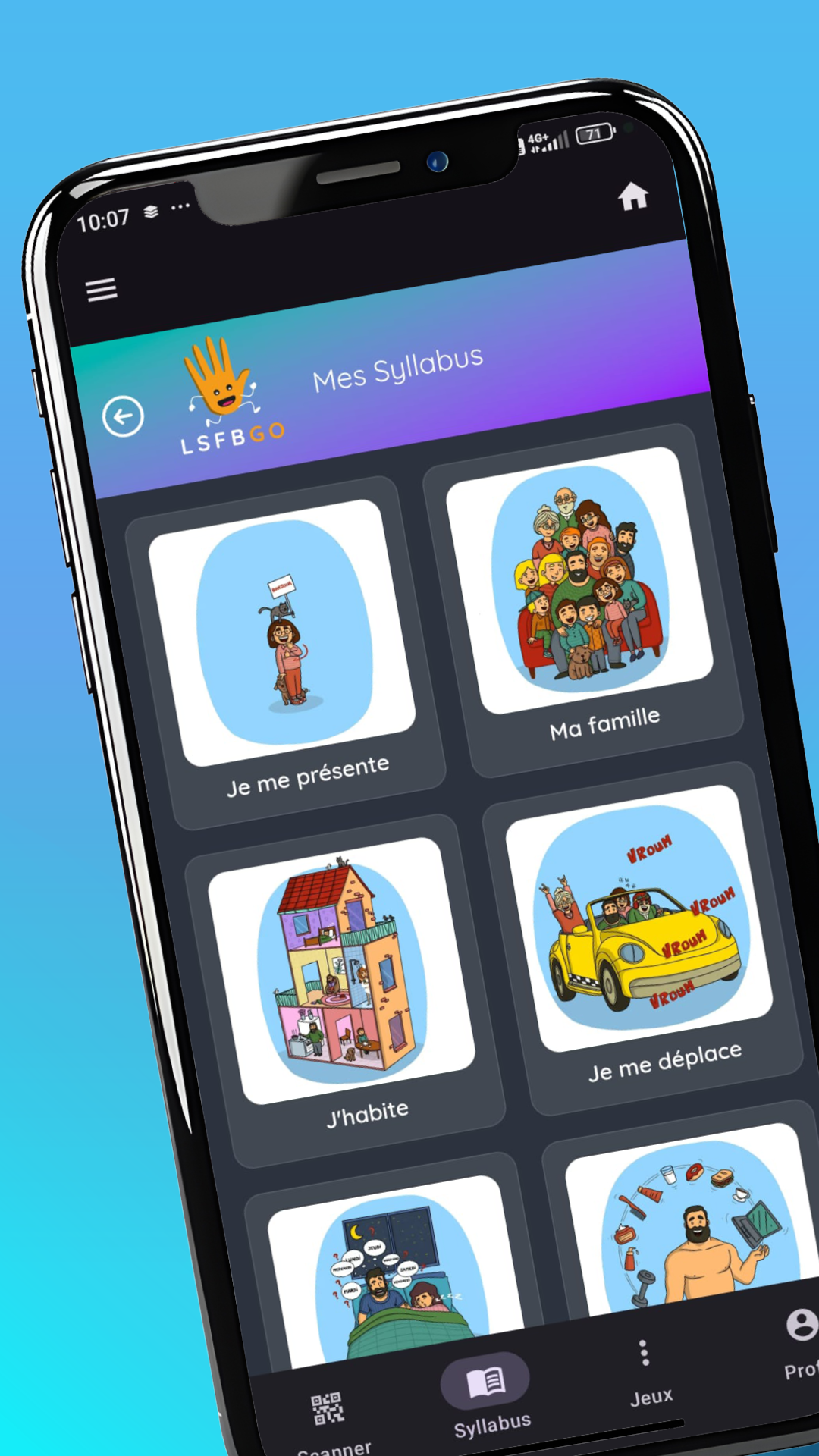 LSFBGO – Learn Belgian French Sign Language screenshot 3