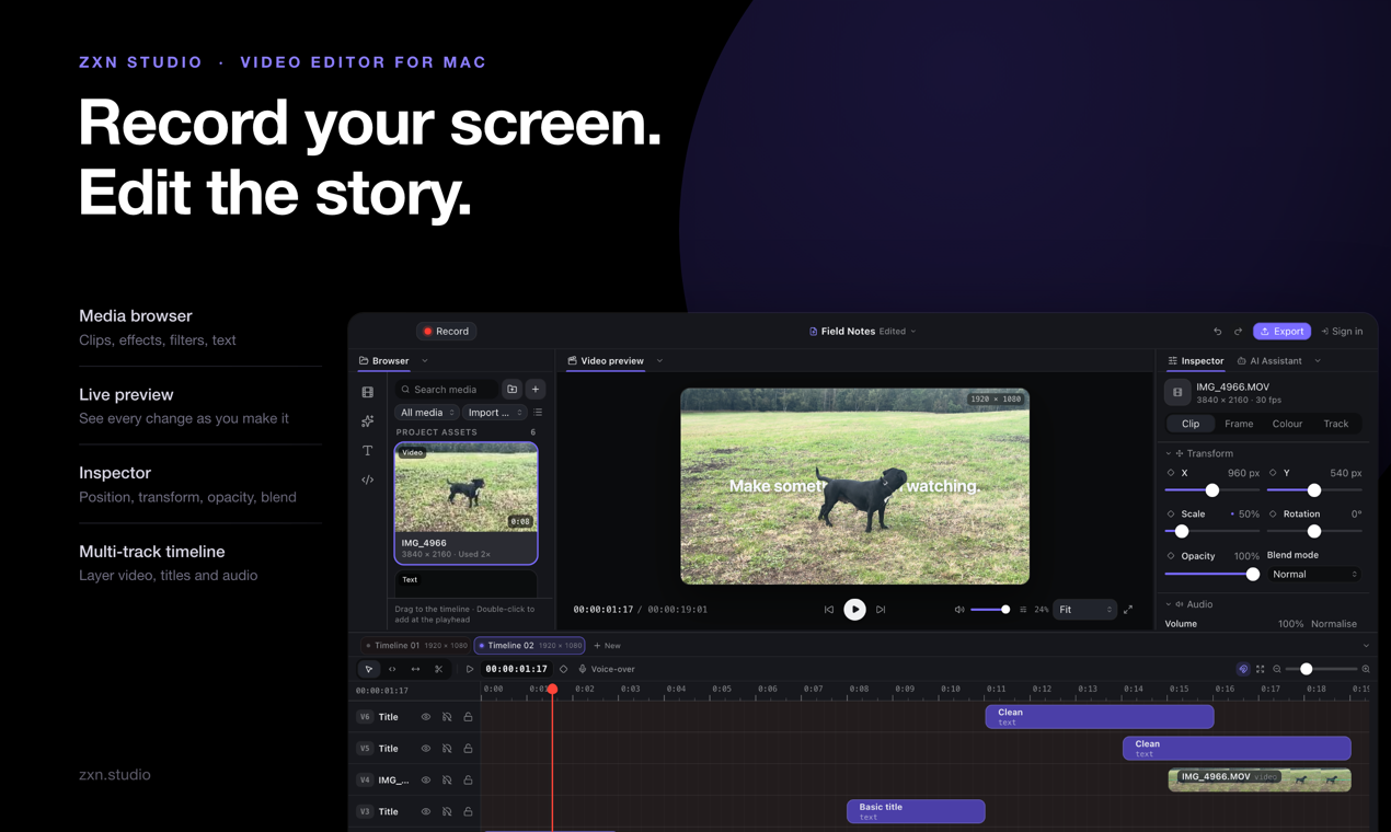 ZXN Studio screenshot 1