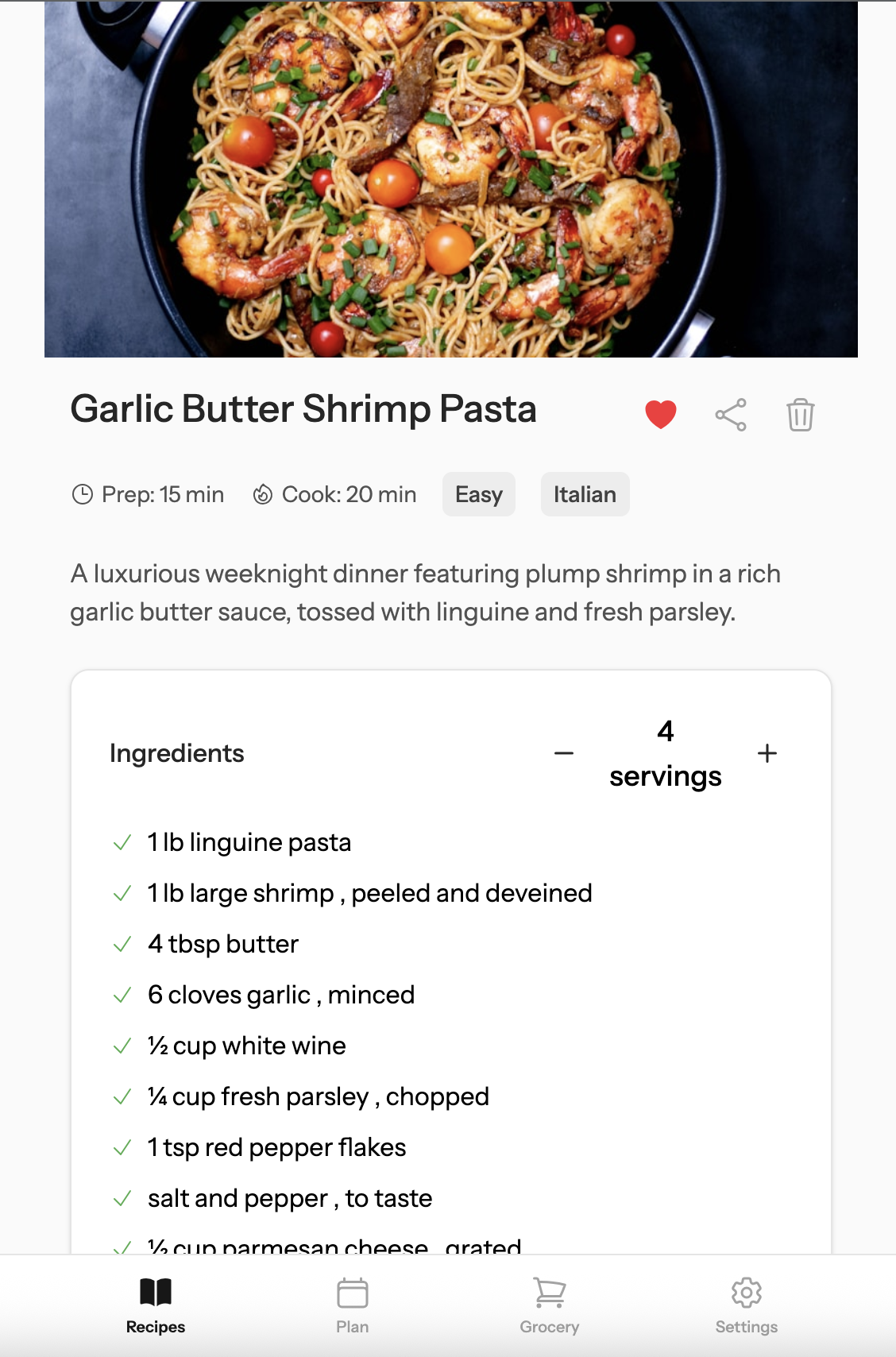 Hut - Recipe Saver screenshot 1