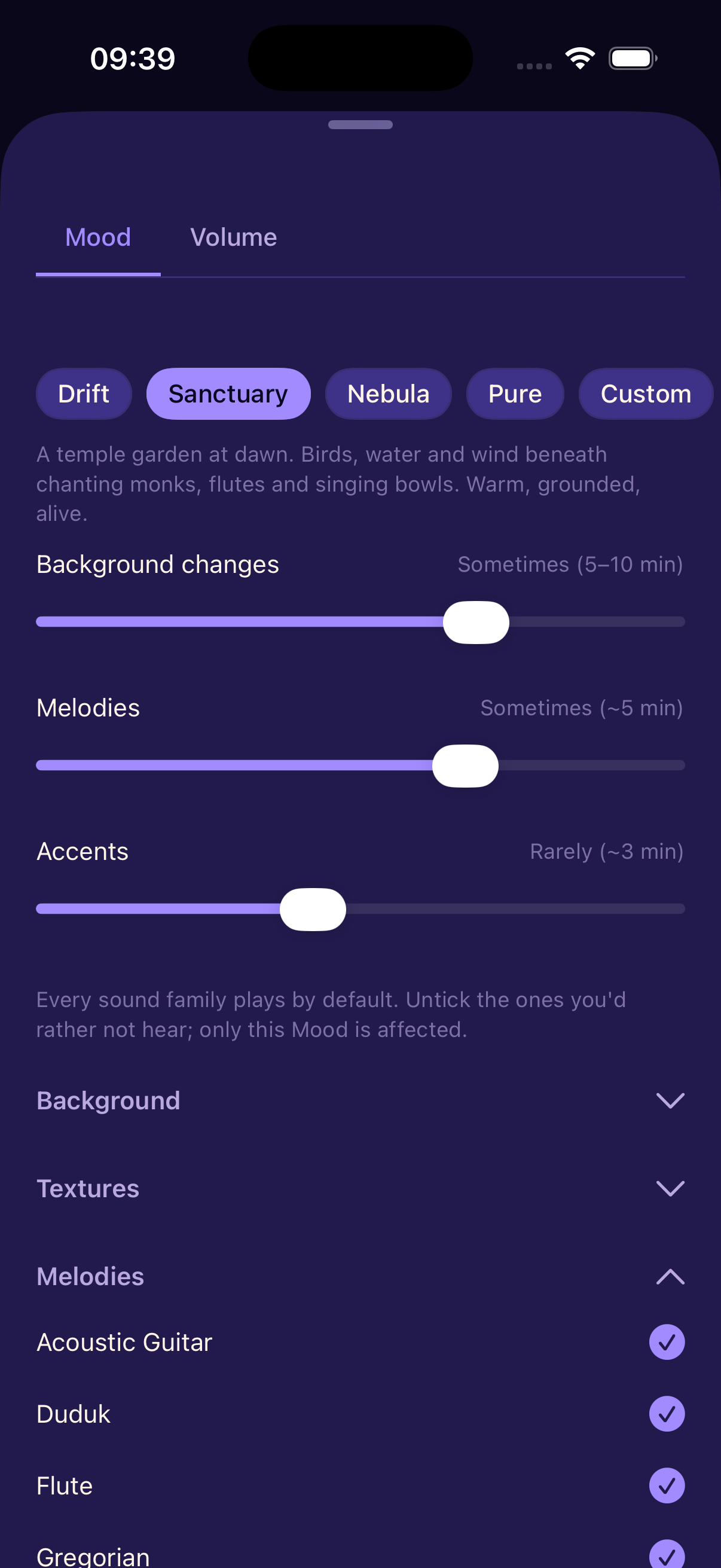 Humm: Binaural Soundscapes screenshot 4