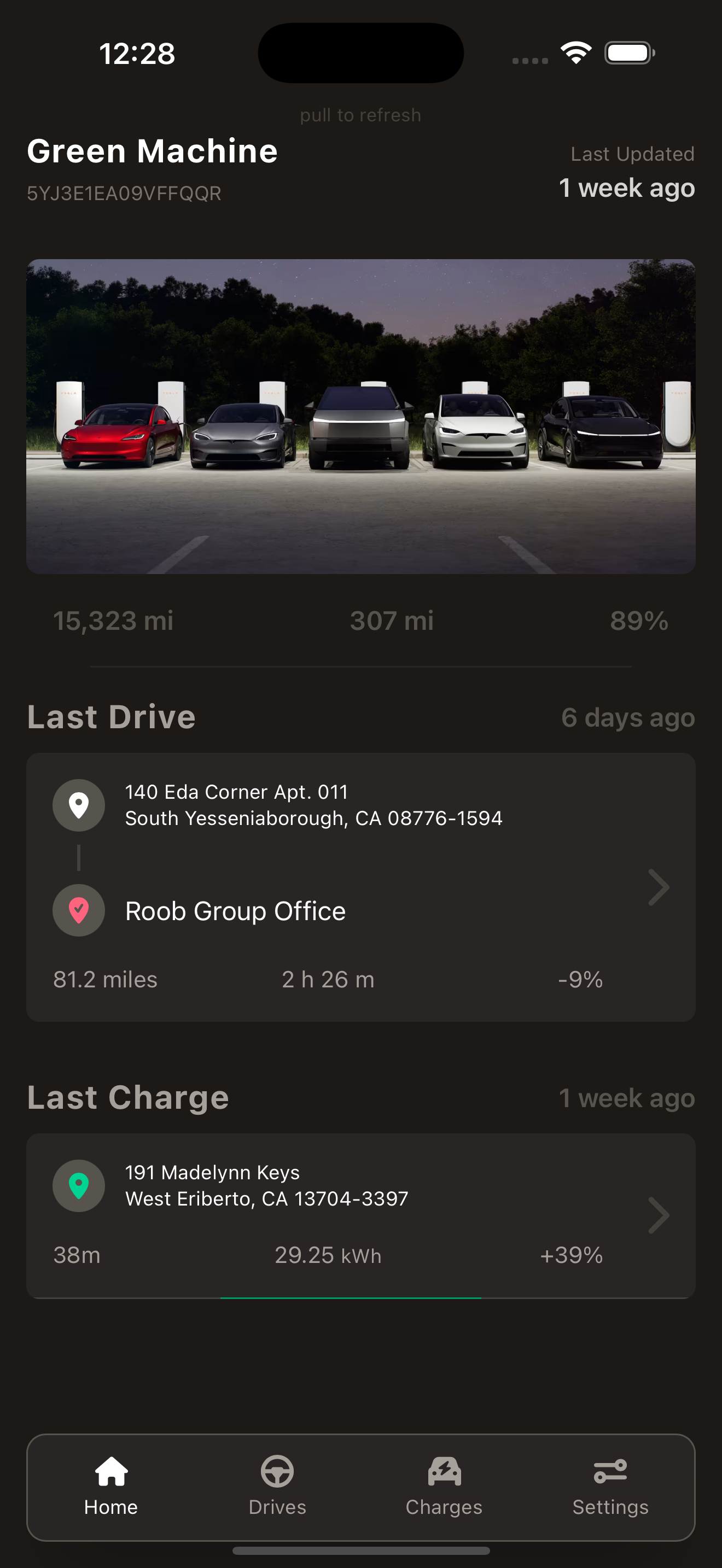 Fido for TeslaFi screenshot 3