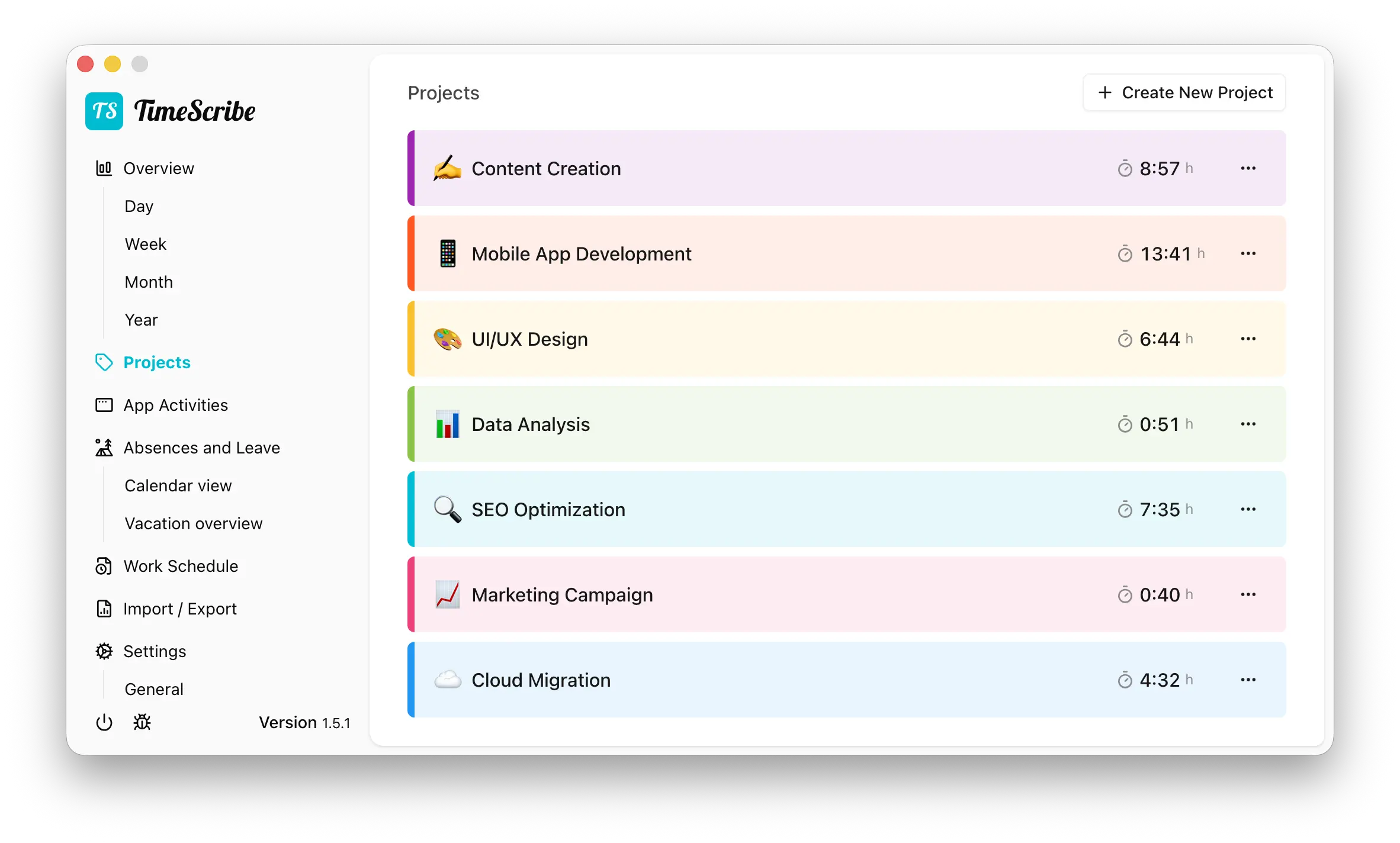 TimeScribe screenshot 4